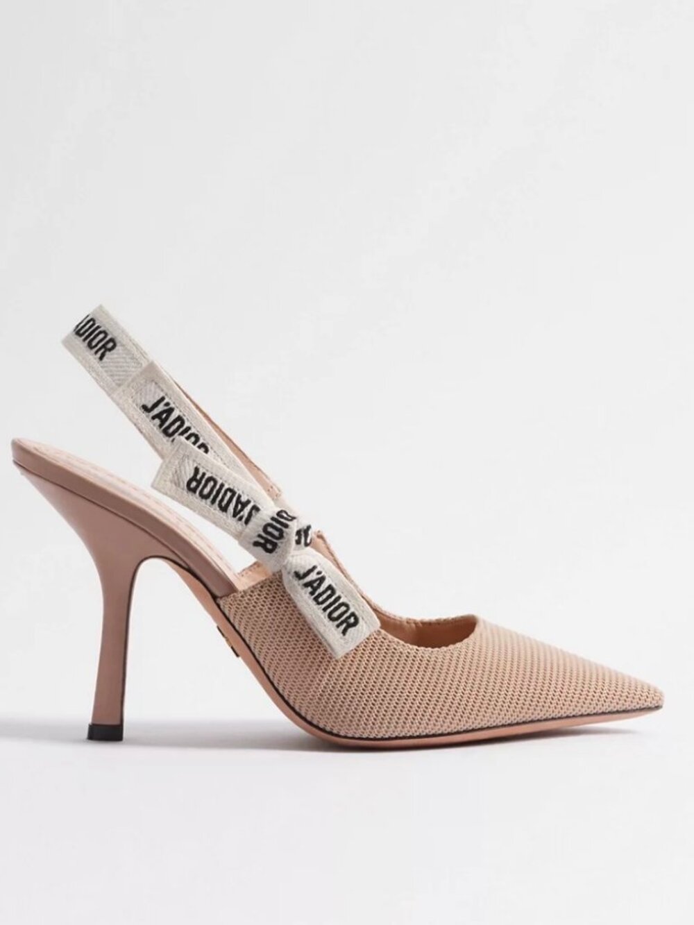 Christian Dior J"Adior Slingback Pumps Nude